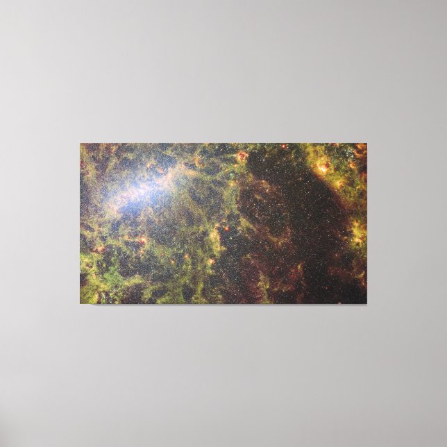 Golden NGC 5068 | JWST Canvastryck (Framsida)