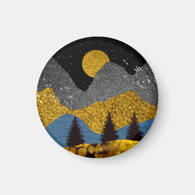 Golden Night Magnet (Framsidan)