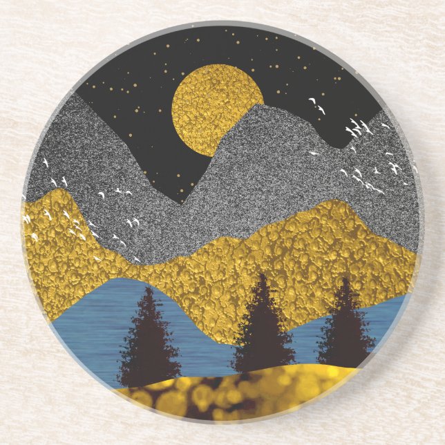 Golden Night Underlägg (Framsidan)