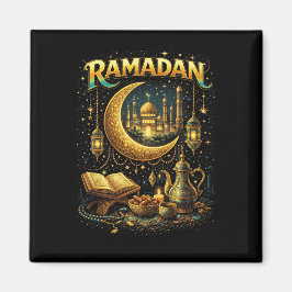 Golden Nights of Ramadan Magnet