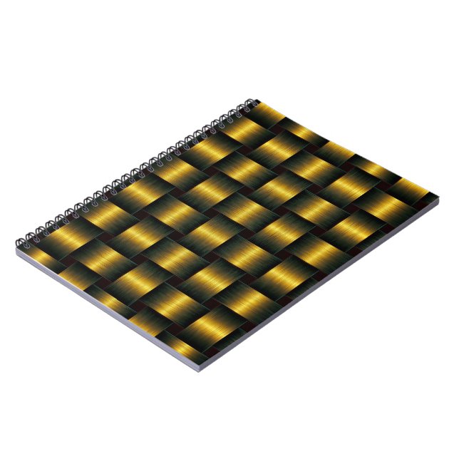 Golden Notebook Guld Lattice Anteckningsbok (Vänstra Sidan)