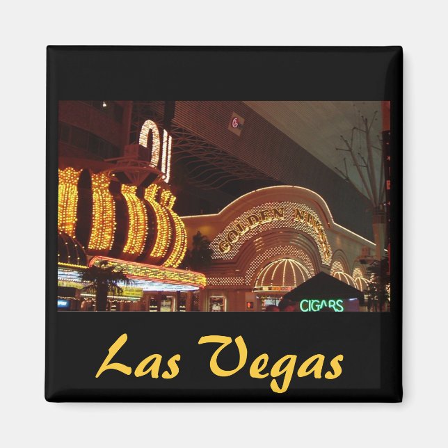 Golden Nugget Las Vegas Magnet (Framsidan)