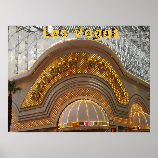 Golden Nugget Las Vegas Poster (Framsidan)