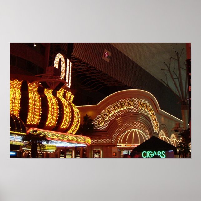 Golden Nugget Las Vegas Poster (Framsidan)