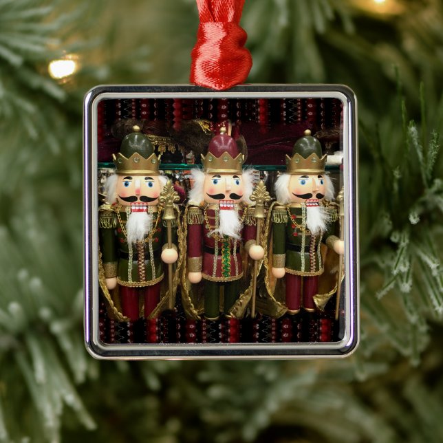Golden Nutcracker Soldiers jul Julgransprydnad Metall (Träd)