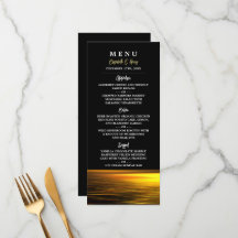 Golden Ocean, Elegant Beach Wedding