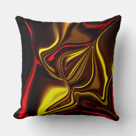 Golden- och rödböjda linjer med mörk kudde