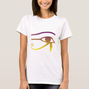 Golden Öga of Horus T Shirt