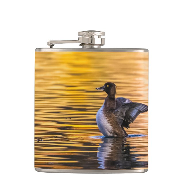 Golden öga på ett gyllene sjö fickplunta (Framsidan)