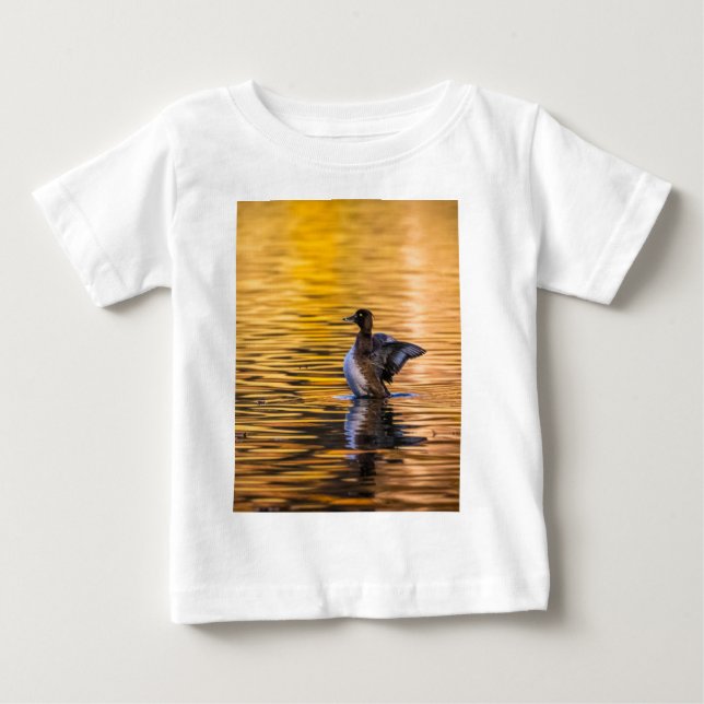 Golden öga på ett gyllene sjö t shirt (Framsida)