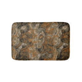 Golden Olive Abstrakt Badrumsmatta