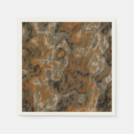 Golden Olive Marble Pappersservett