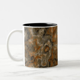 Golden Olive Marble Två-Tonad Mugg