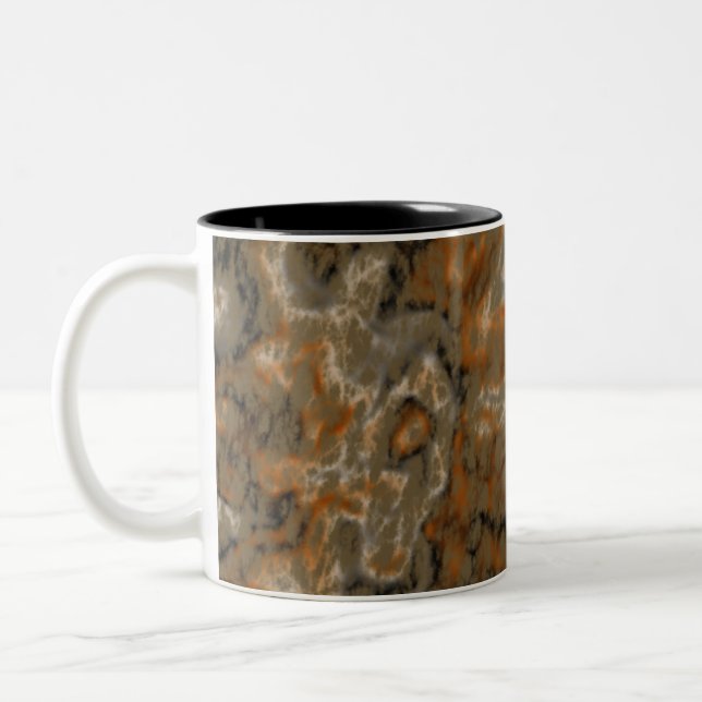 Golden Olive Marble Två-Tonad Mugg (Vänster)
