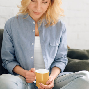 Golden Orange Coffee Mugg