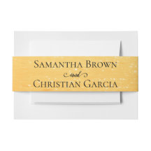 Golden orange sommarhavet vinkara bröllop