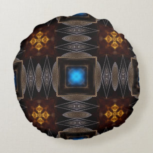 Golden Orb Torn 00120150507224200 Rund Pillow Kudde