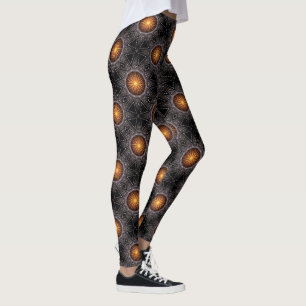 Golden Orb Torn Mönster 00120150507220114 Legging