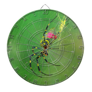 Golden Orb Weaver Spider Dart Board Piltavla