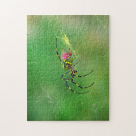 Golden Orb Weaver Spider Puzzle Pussel
