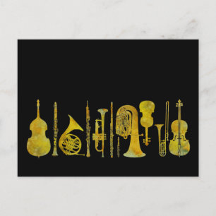 Golden Orchestra Vykort