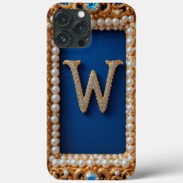 Golden Ornate Brev W med judar