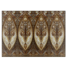 Golden Ornate Cutting Board