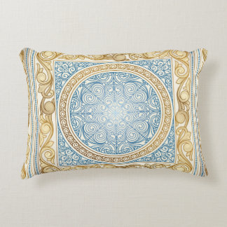 Golden Ornate dekorative vintage design Prydnadskudde