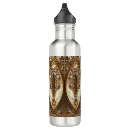 Golden Ornate Water Bottle