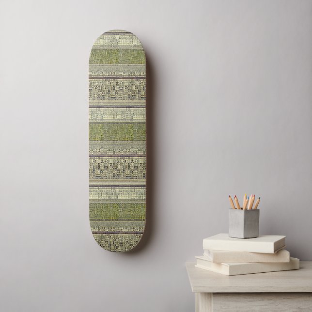 Golden Panes Mini Skateboard Bräda 18,5 Cm (Väggkonst)