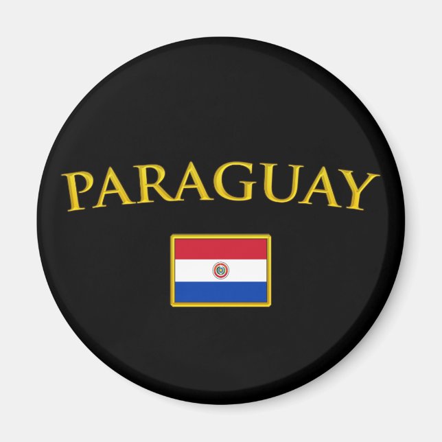 Golden Paraguay Magnet (Framsidan)