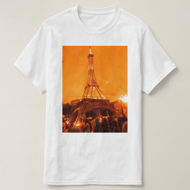 GOLDEN PARIS TEE (Design framsida)