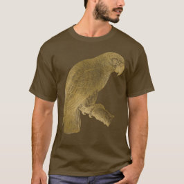 Golden Parrot Loely Design T Shirt