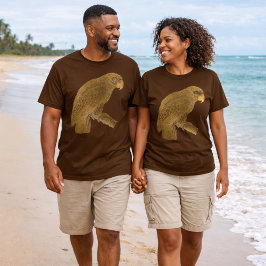 Golden Parrot Loely Design T Shirt