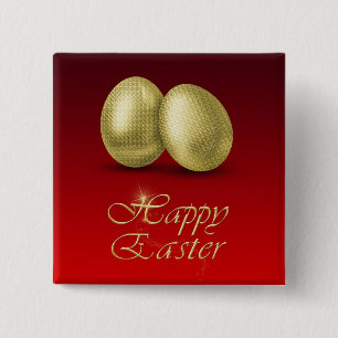 Golden Påskägg - knapp