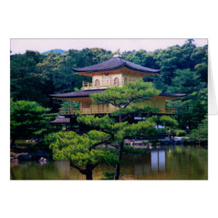 Golden Pavilion, Kyoto, Japan Hälsningskort