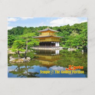 Golden Pavilion, Kyoto, Japan Vykort