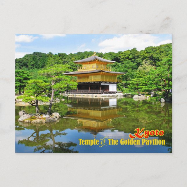 Golden Pavilion, Kyoto, Japan Vykort (Framsida)