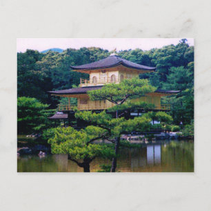 Golden Pavilion, Kyoto, Japan Vykort