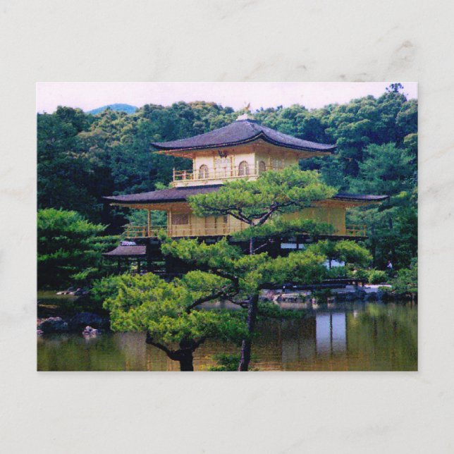 Golden Pavilion, Kyoto, Japan Vykort (Framsida)