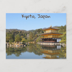 Golden Pavilion, Kyoto, Japan Vykort