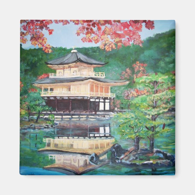 Golden Pavilion Temple - Magnet (Framsidan)