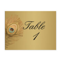 Golden Peacock Bordsnummer