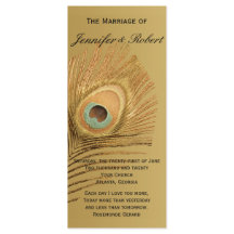 Golden Peacock Bröllopsprogram