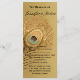 Golden Peacock Bröllopsprogram Program