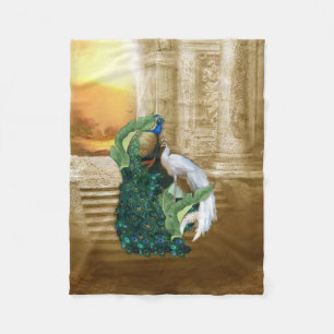 Golden Peacock Temple Dreams All-over-Print Tank T Fleecefilt