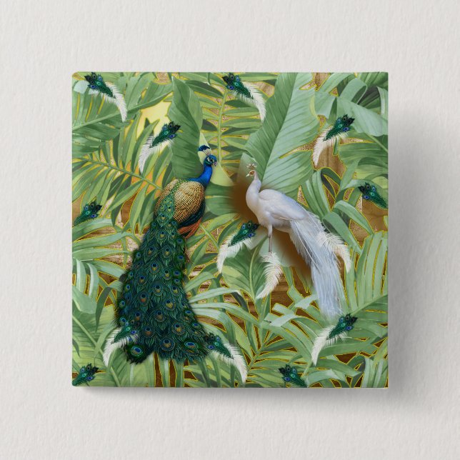 Golden Peacock Temple Dreams Collection Knapp (Framsida)