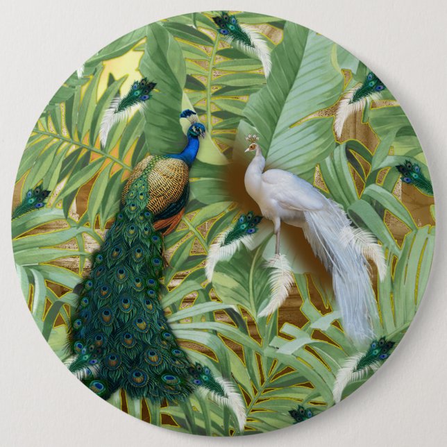 Golden Peacock Temple Dreams Collection Knapp (Framsida)