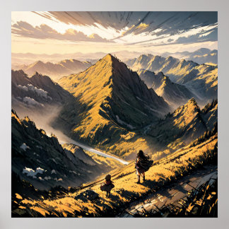 Golden Peaks: En resa med två själar Poster