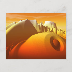 Golden Peaks Vykort